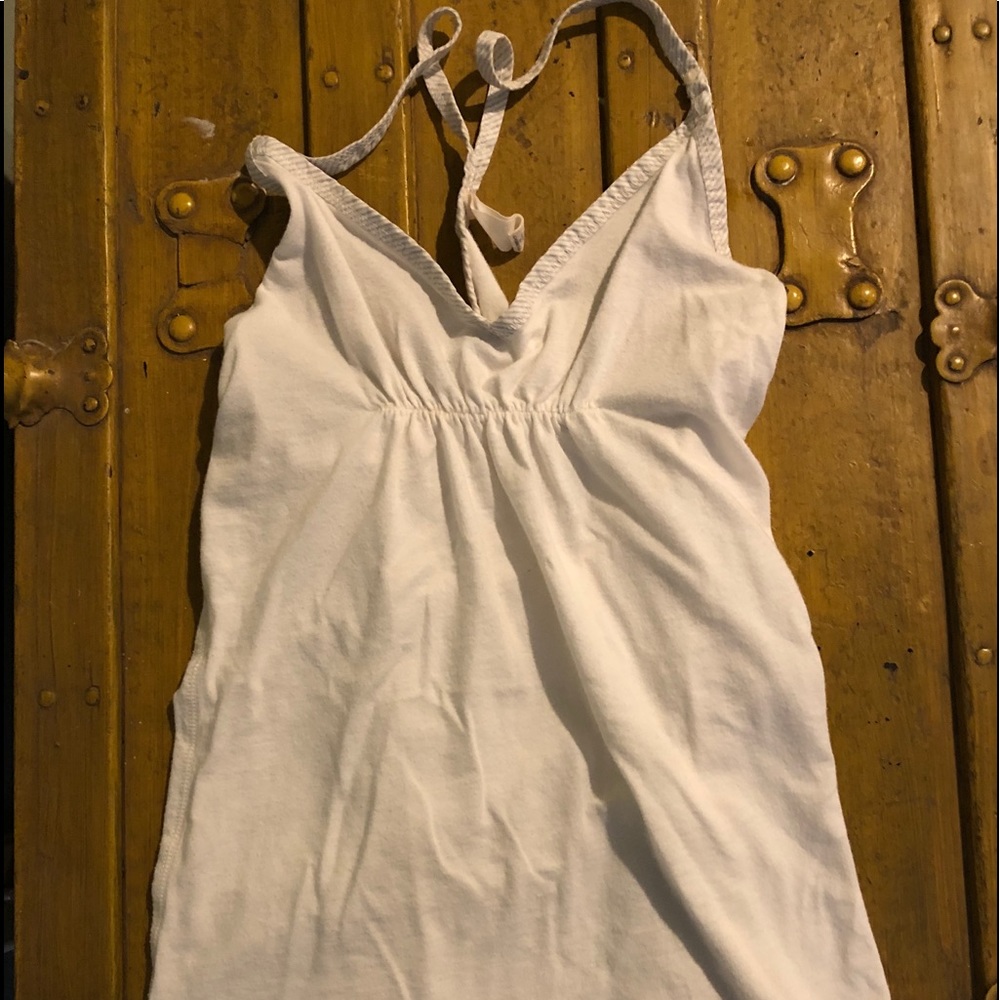 Abercrombie white tank, SM